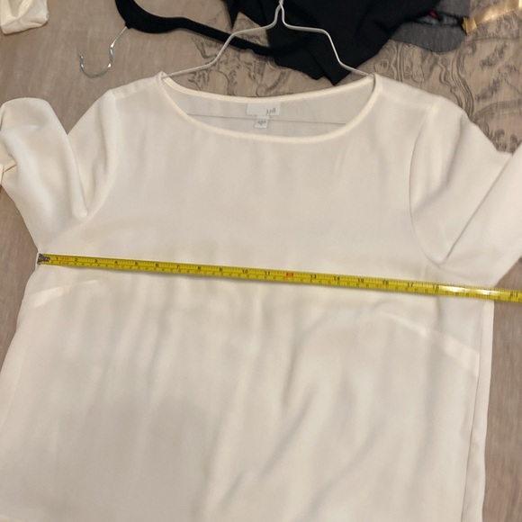 J. Jill ivory blouse - Picture 6 of 8